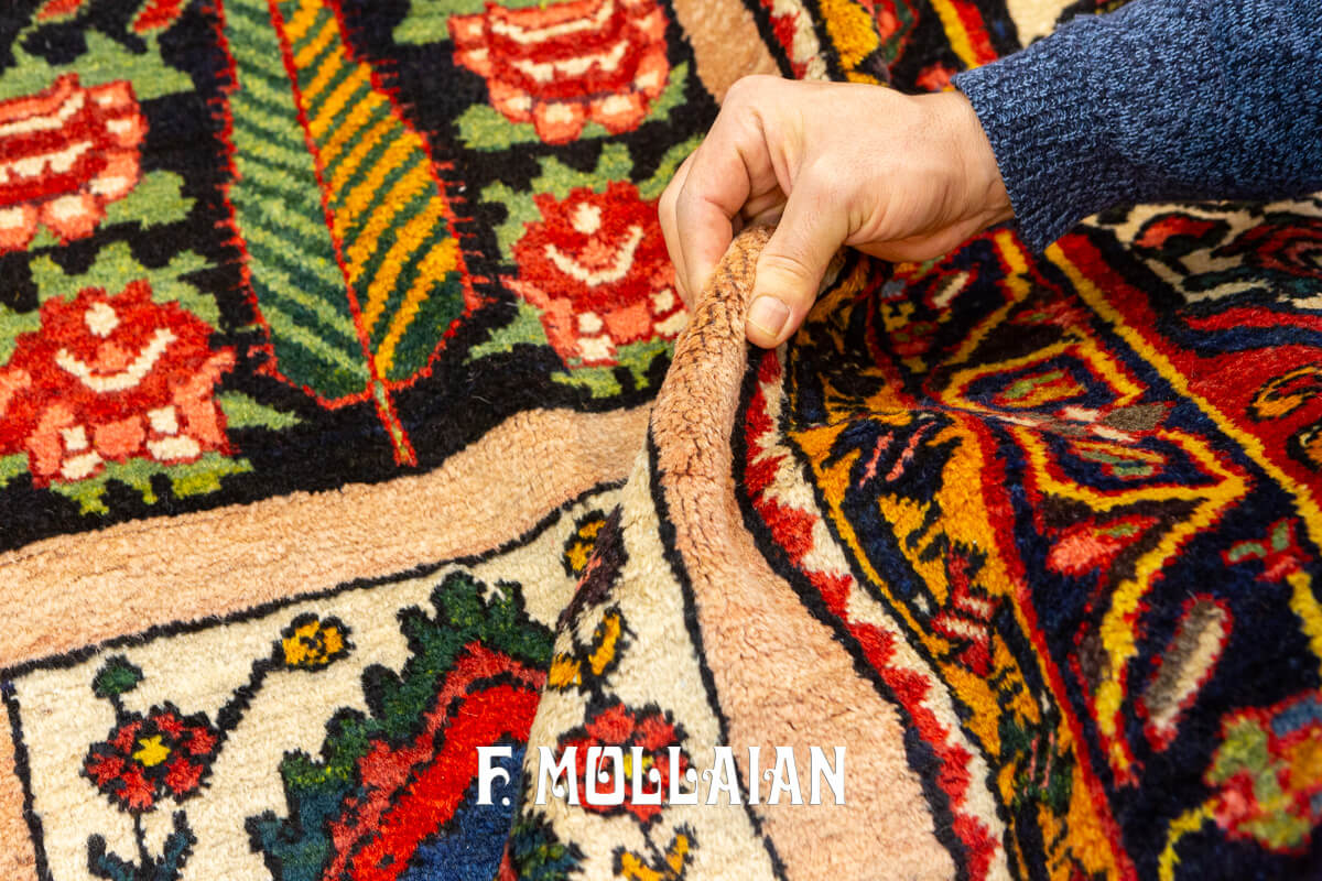 Bakhtiari Rug Very Large Garden Design n°:818996